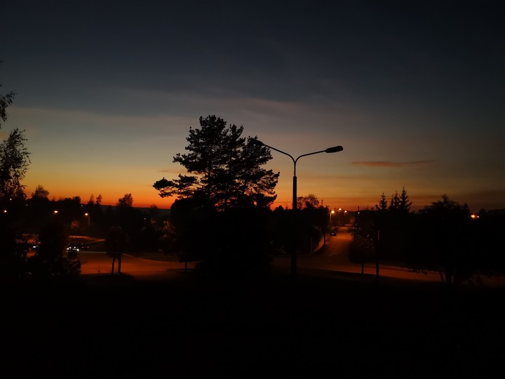 закат