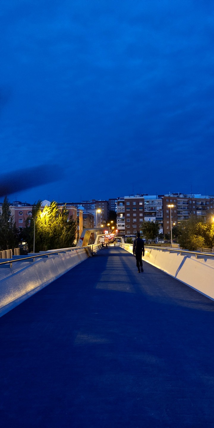 Night Over a bridge