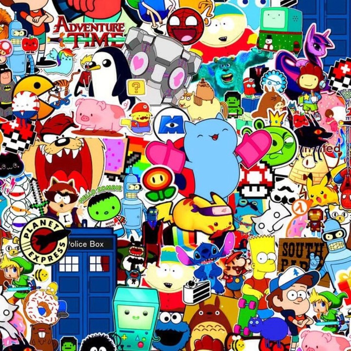games and cartoons