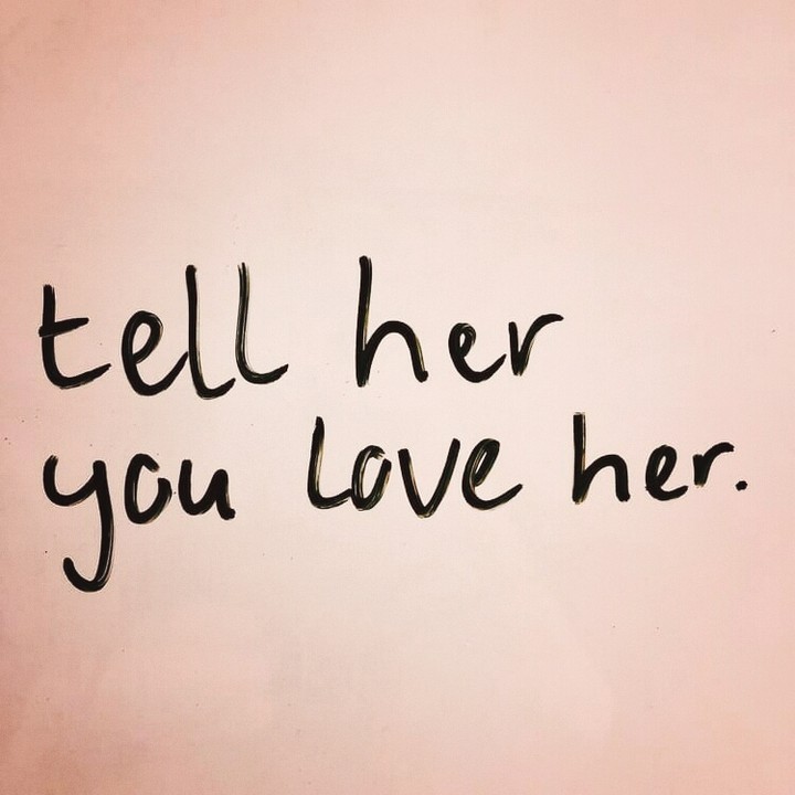 Tell her