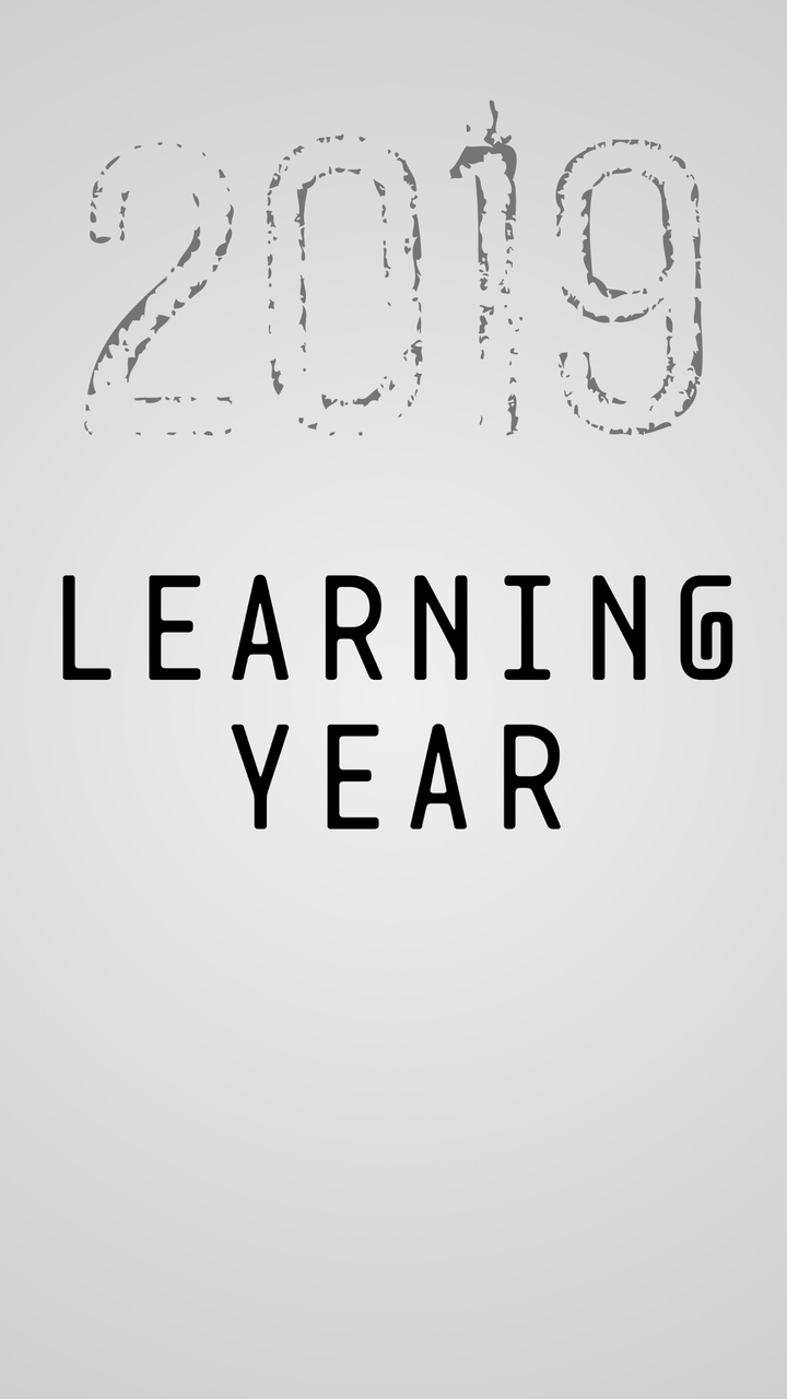 Learning Year 2019
