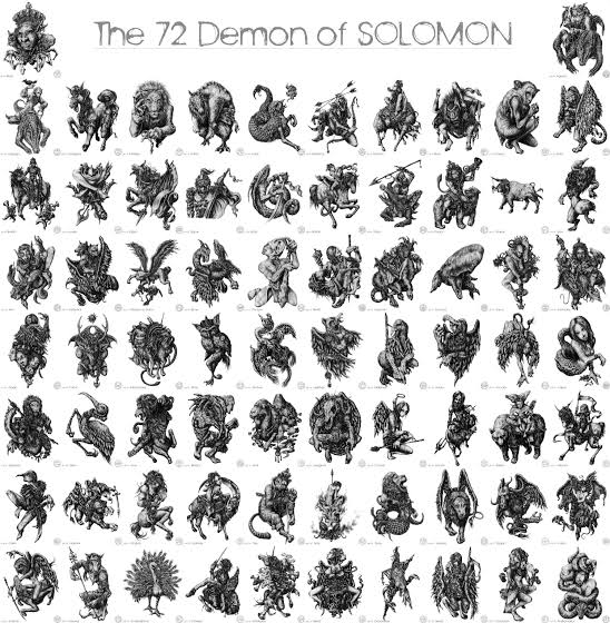72 virgins of Islam = 72 demons of suleiman ( musulman)!!