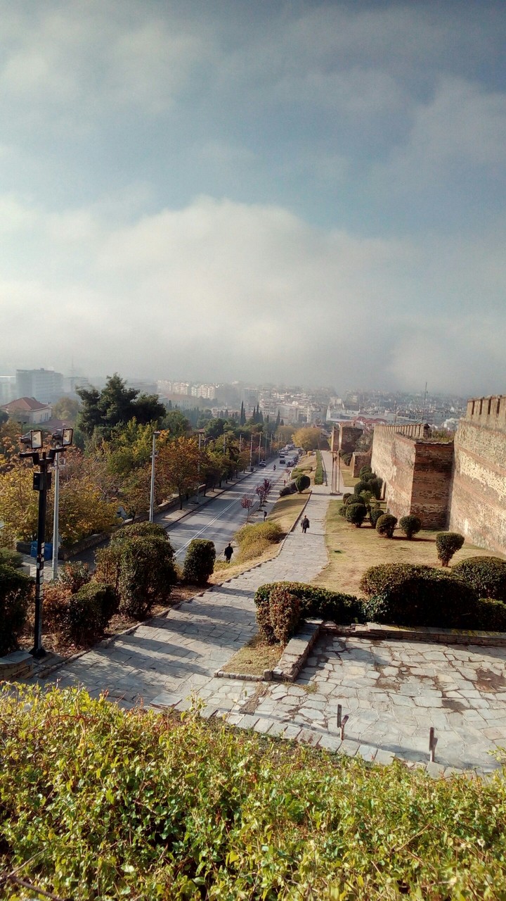 Pre-rain Thessaloniki
