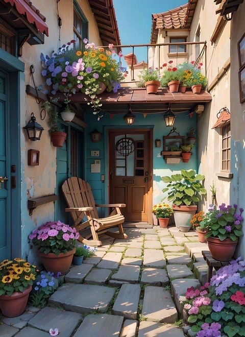 Flower, Plants, Flowerpot