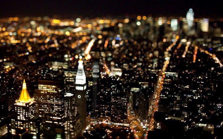 New York City at night