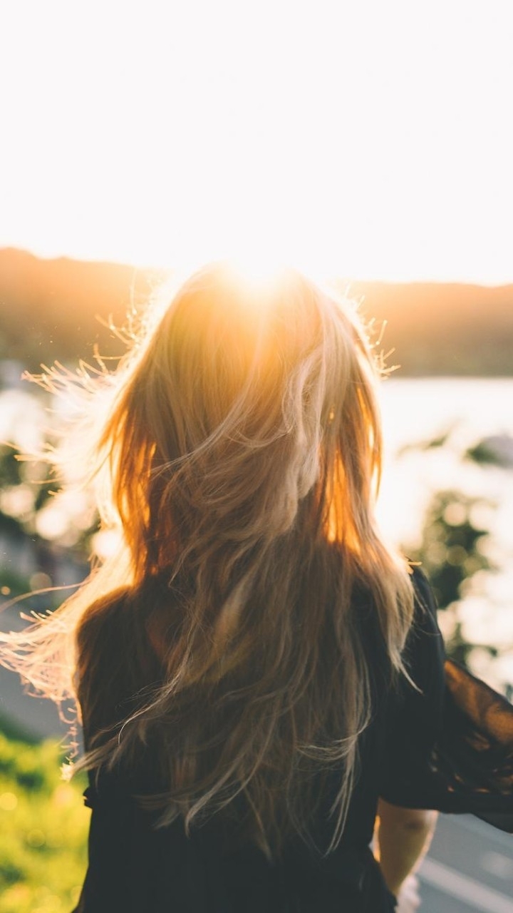 background, sunset.