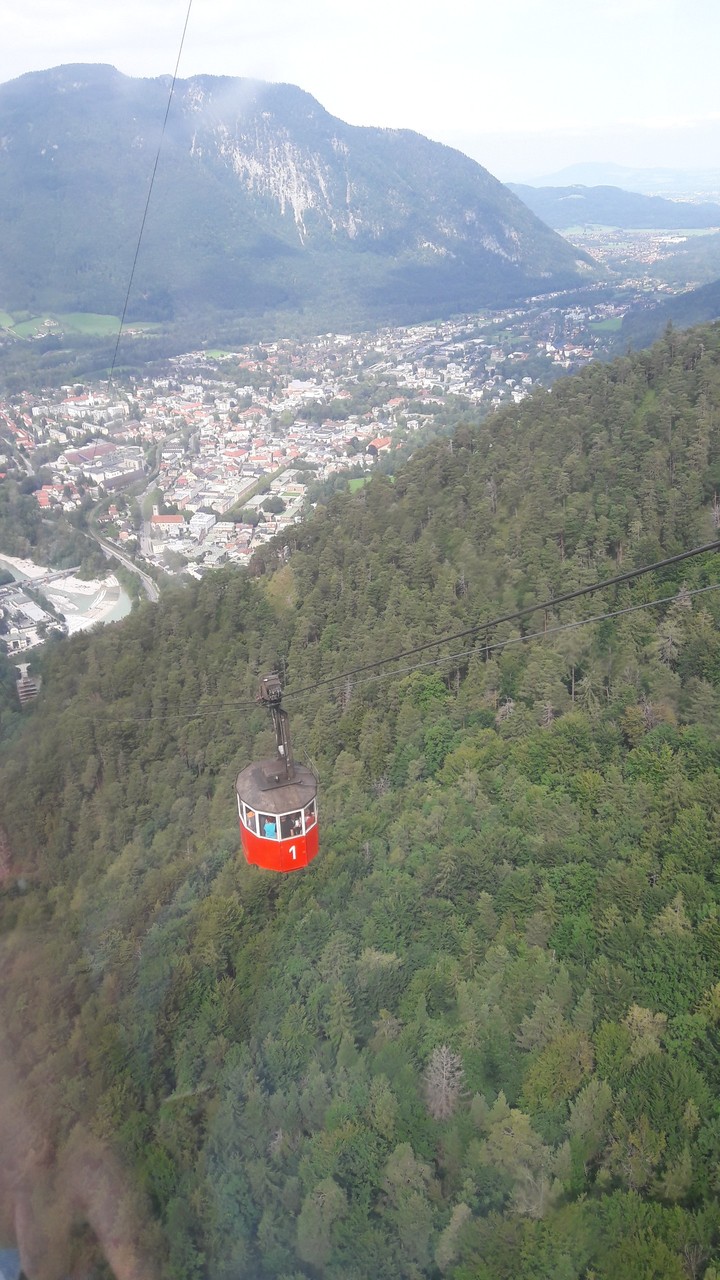 Seilbahn in Bad Reichenhall