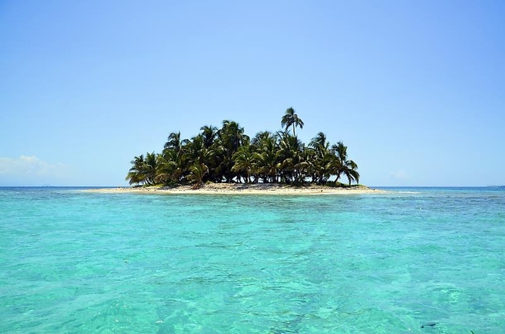 a desert island