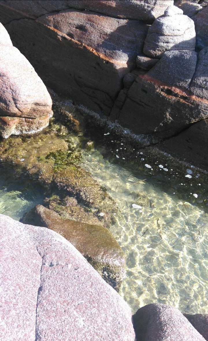 water and rocks