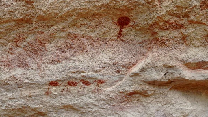 Pinturas rupestres.