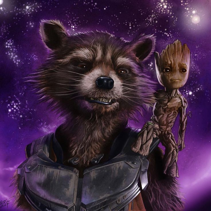 Rocket & Groot