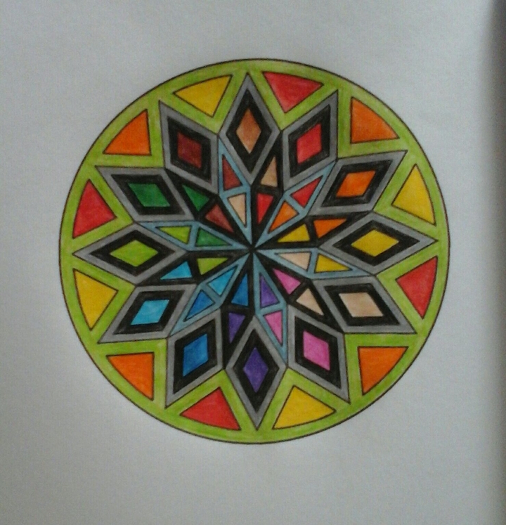 Mandala multicolor