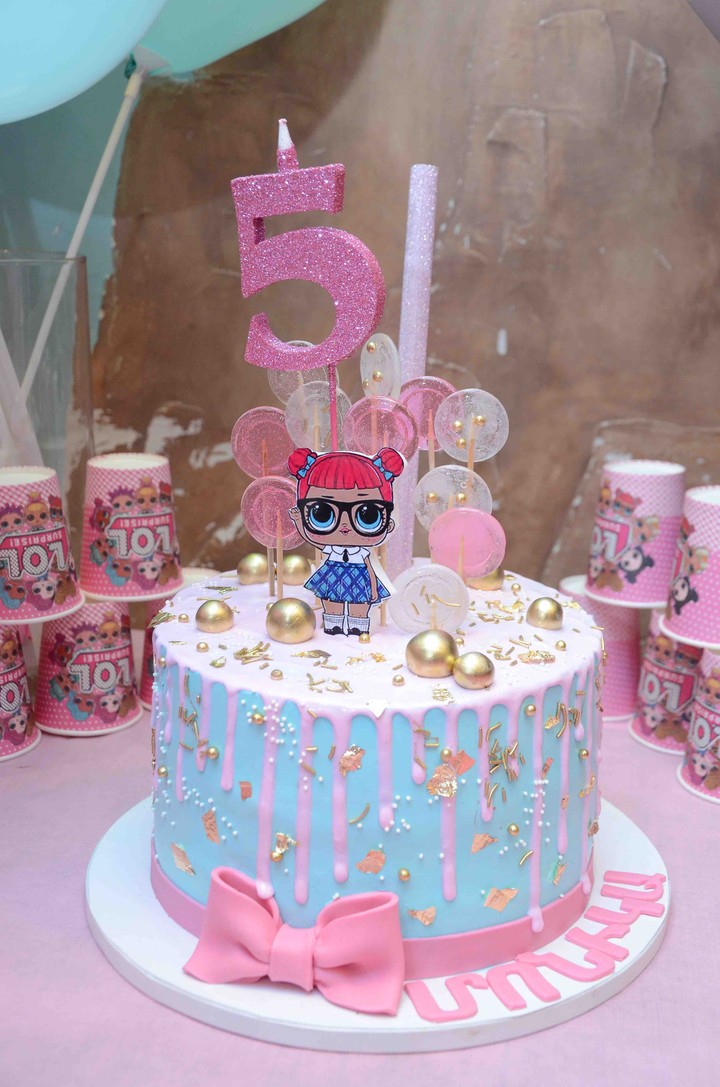 LOL Birthday Party Cake