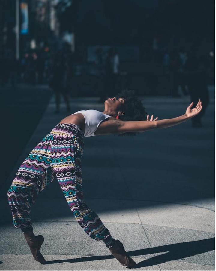 Dancing on the Street of ,(New York)city ✌️❣️