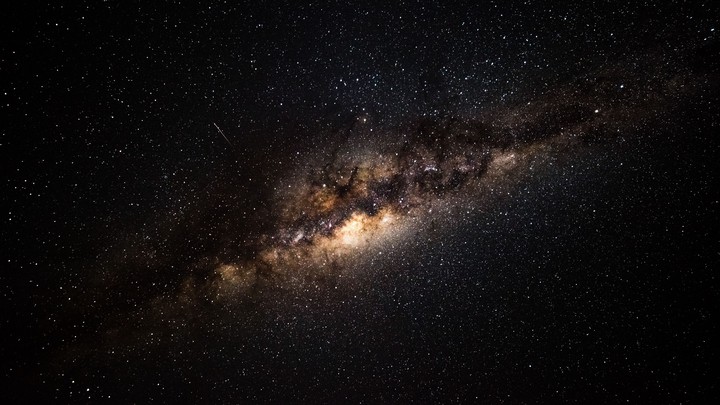 Where we live in a huge universe.