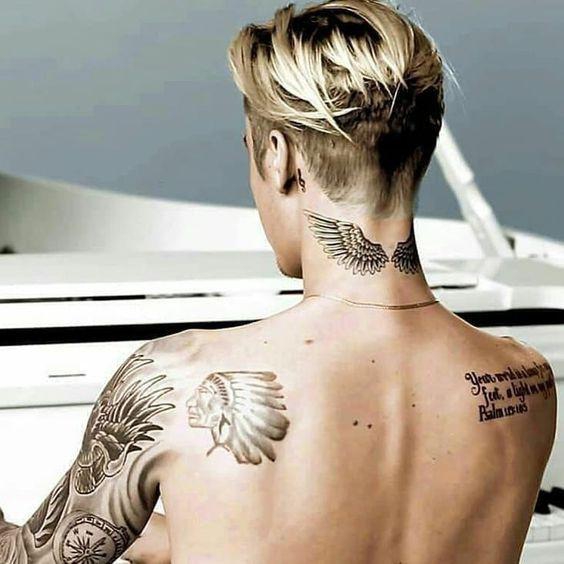 his tatooes