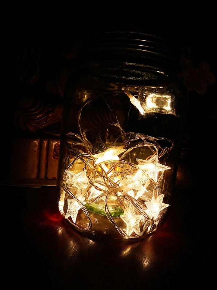 mason jar stars