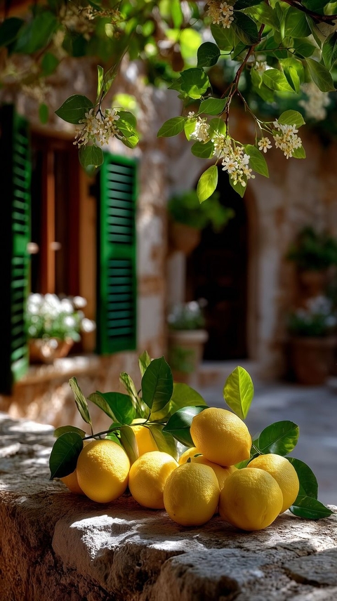 sfondi Citrus, Yellow
