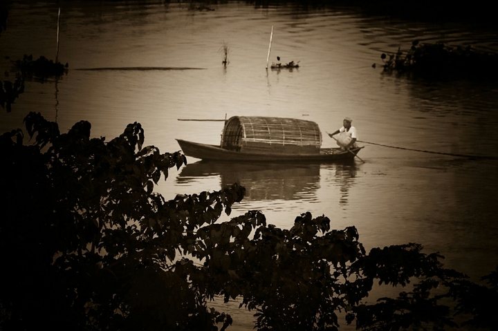 A boat in Bangladesh