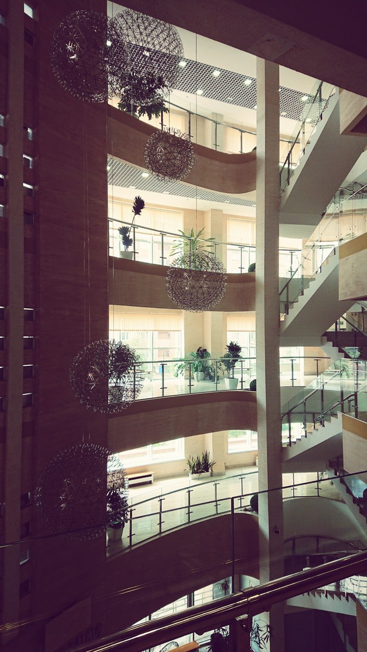 Atrium at the university