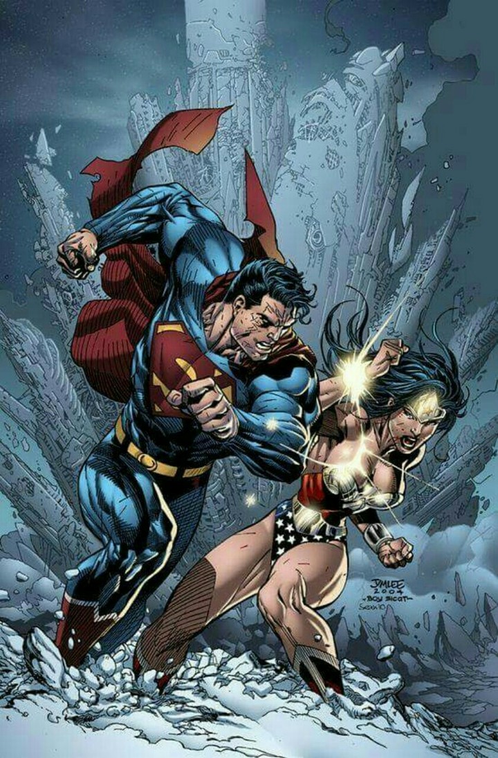 mulher maravilha .... superman.