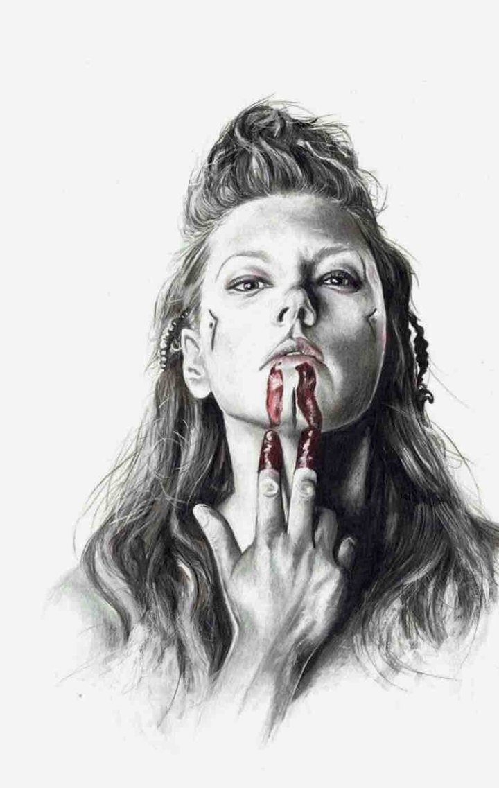 Art print of Lagertha