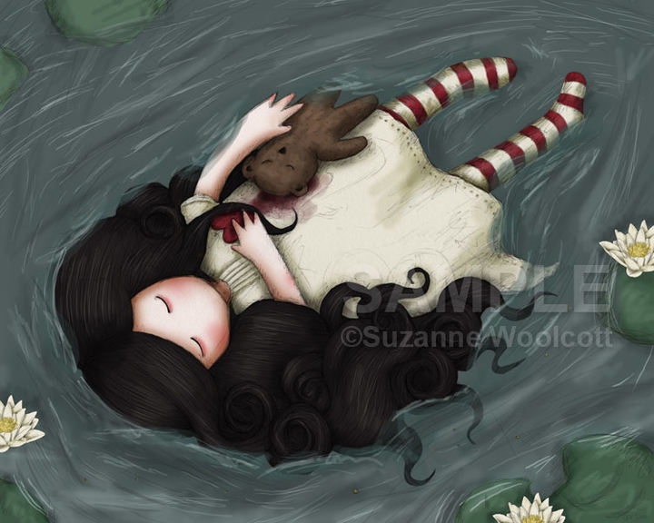 girly _dark hair _lover