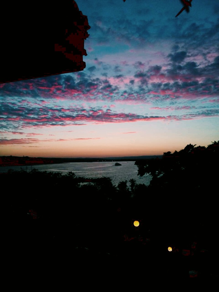 Bulgarian sea sunset