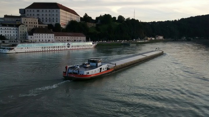 Danube at Linz in Austria