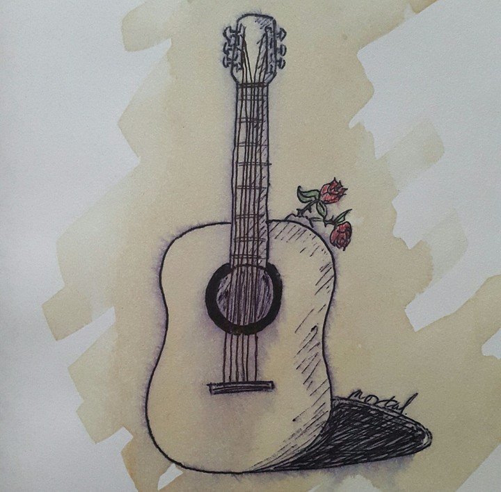 coffee guitar