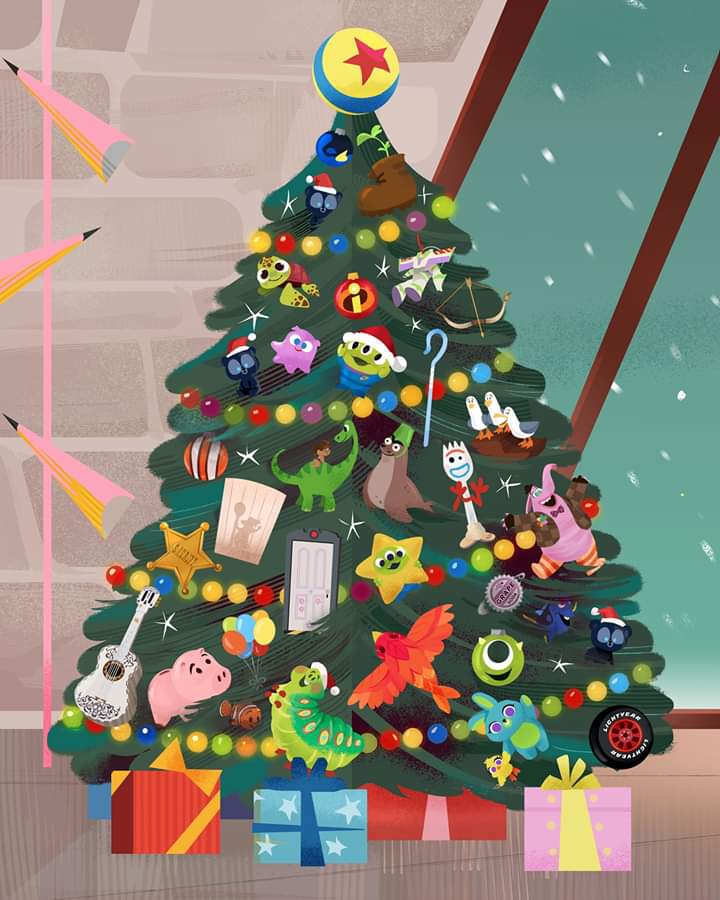 Pixar christmas