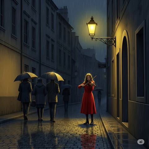 fondos de pantalla Alley, night
