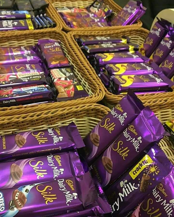 chocolates...
