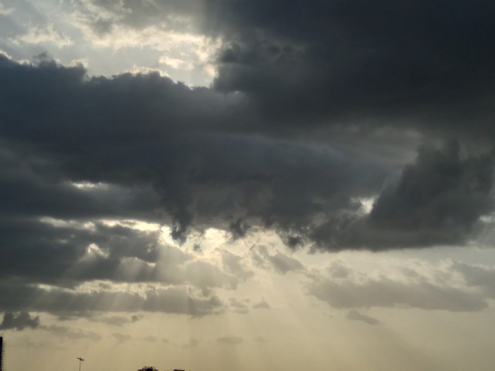 sun shadow cloud rain