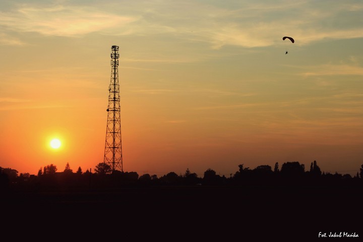 Urban sunset