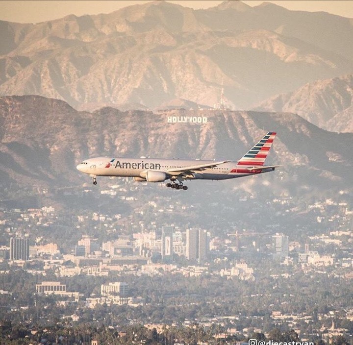 landing in LA