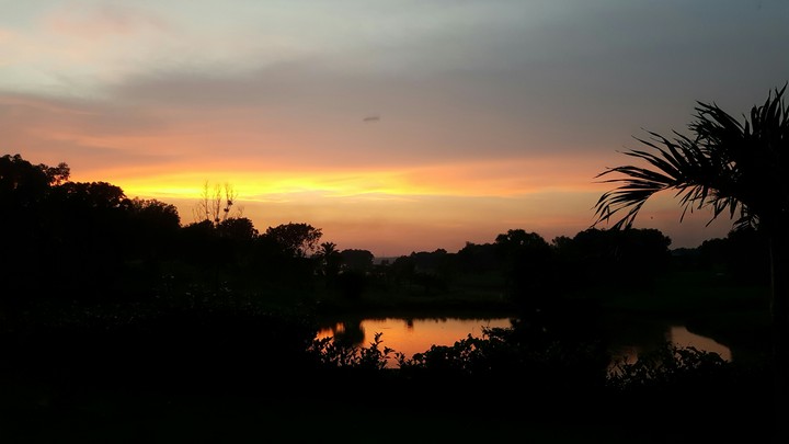 sun set