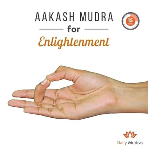 Aakash mudra Enlightment