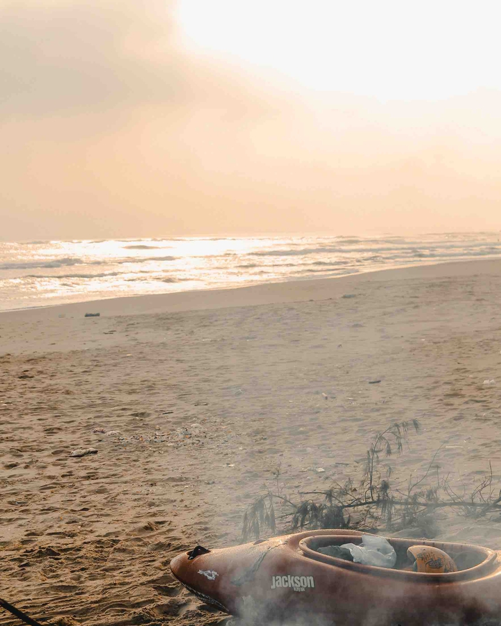 Morning on the beach