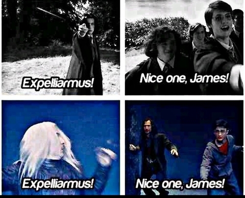 Nice one, James! /* :(