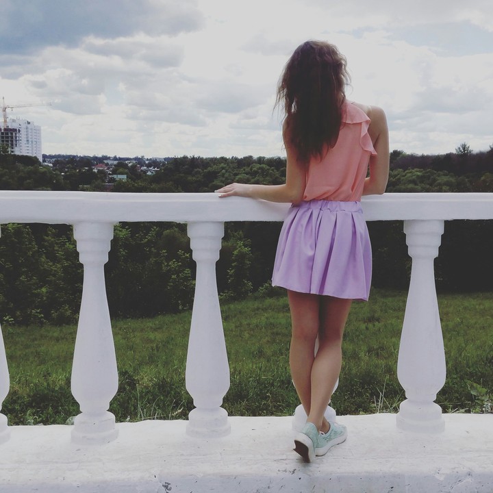 нежное лето девушка