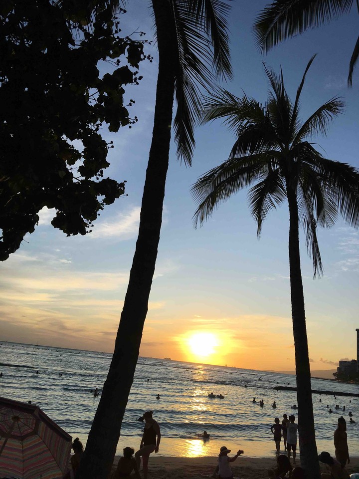 sunsets in hawaii