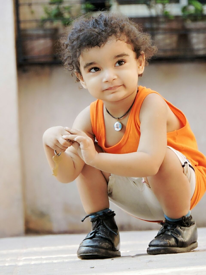 Cute baby boy