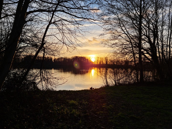 Sonnenuntergang am See