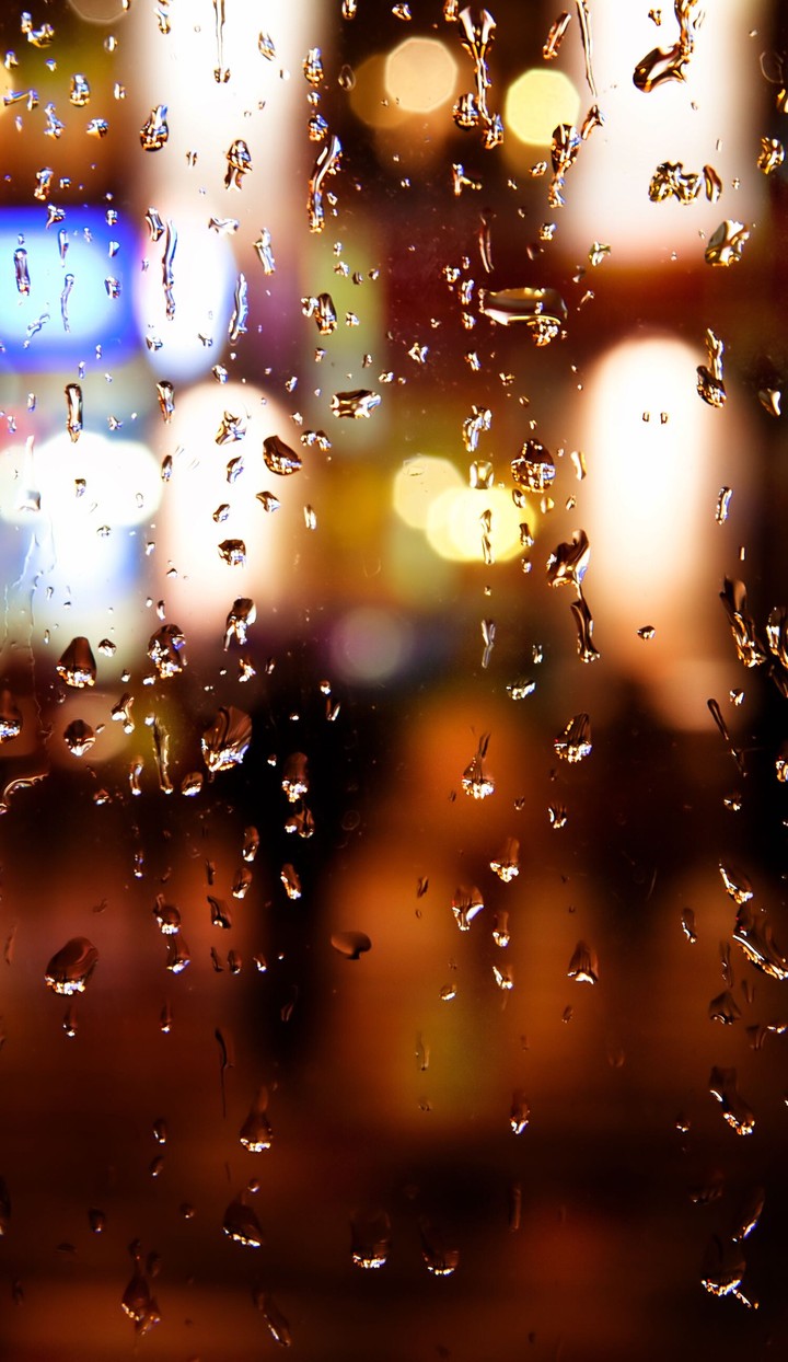 city rain