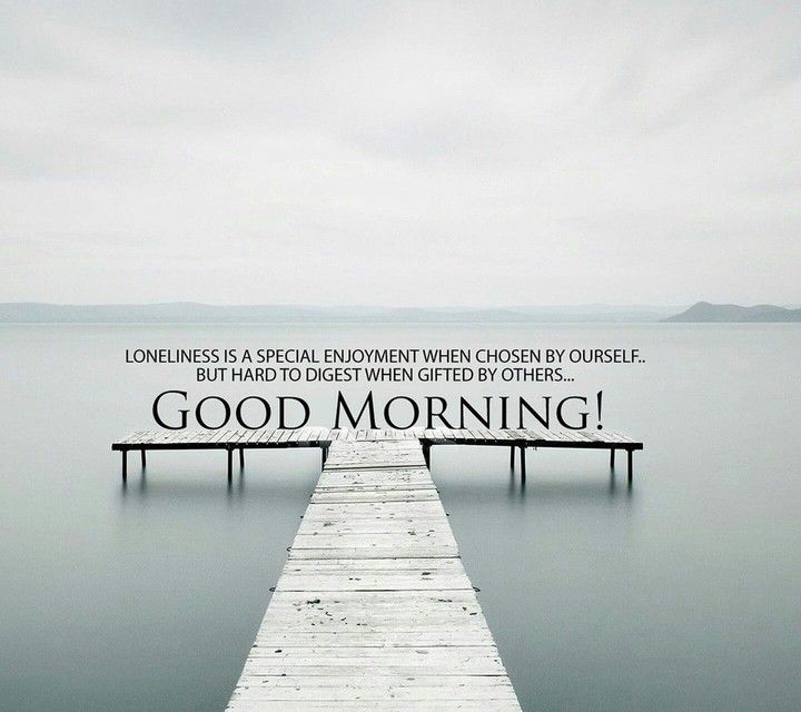 good morning