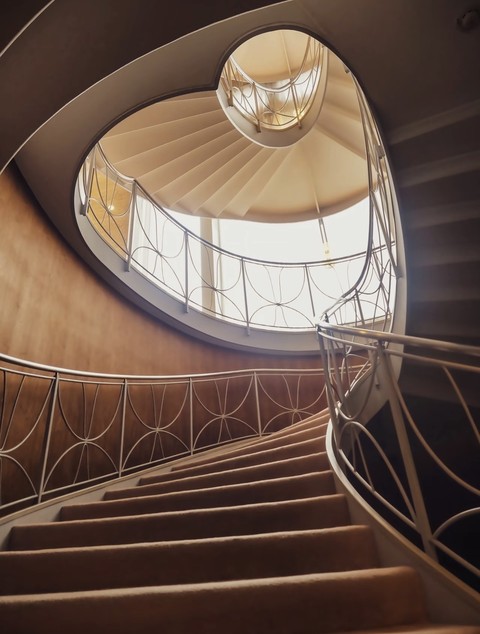 обои handrail, symmetry