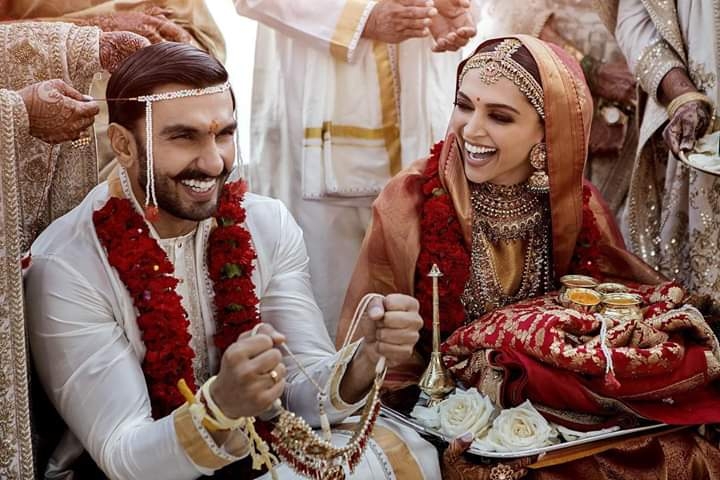 The official  photo of  Deepika padukone and Ranveer singh ❤