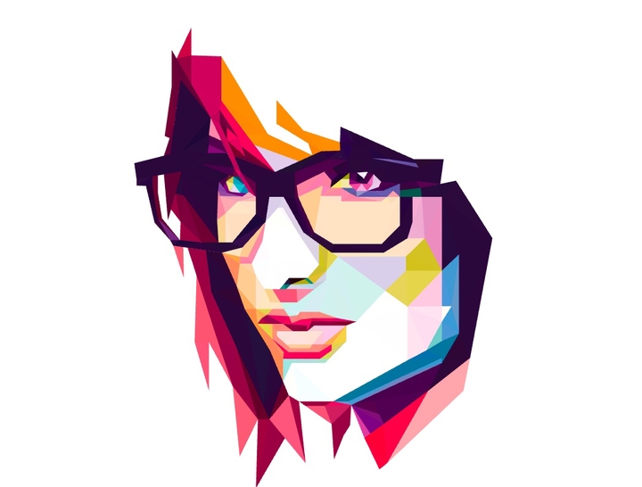faccia di donna