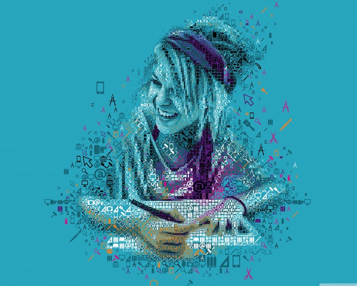 blue